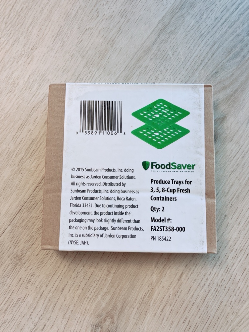 NIB FoodSaver Produce Trays 2pcs FoodSaver Attachment
